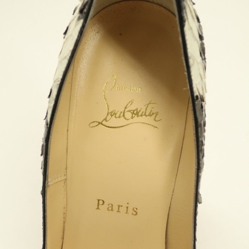 Christian Louboutin So Kate 120 Python Heel - Picture 4 of 7